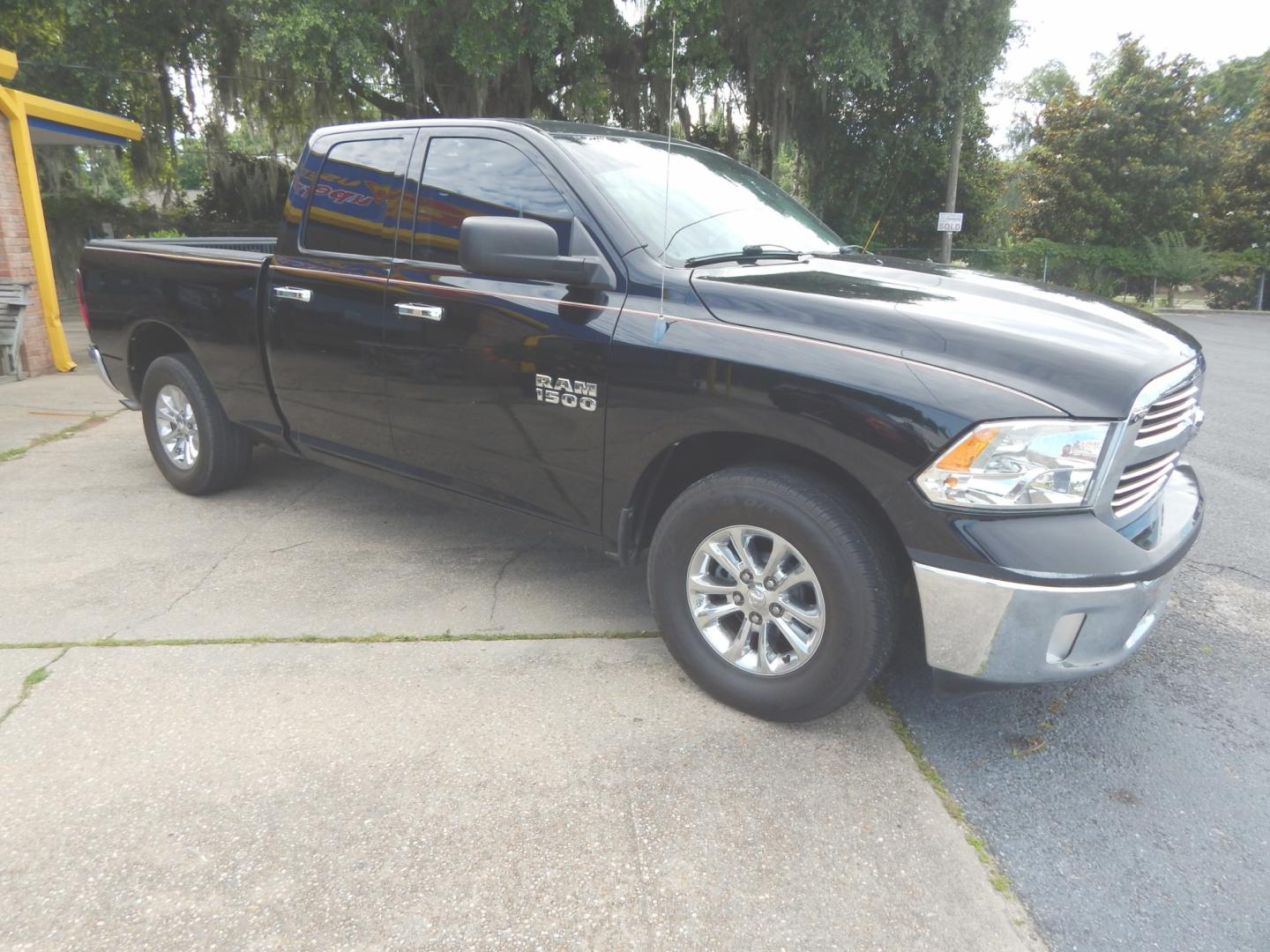 2013 Black /Gray RAM 1500 Big Horn (1C6RR6GG8DS) with an 3.6L engine, Automatic transmission, located at 3120 W Tennessee St, Tallahassee, FL, 32304-1002, (850) 575-6702, 30.458841, -84.349648 - Photo#1